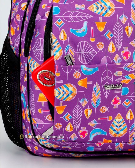 Рюкзак школьный подростковый для девочки DOLLY (17л) 534 мод.