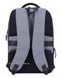 Рюкзак для ноутбука "Волнорез" (20л) TM BAGLAND 17,3" (серый)