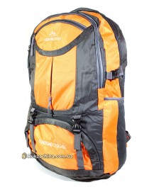 Туристический рюкзак (75л) (комбинированный оранжевый)