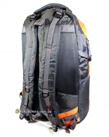 Туристический рюкзак (75л) (комбинированный оранжевый)