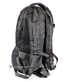 Туристический рюкзак (30л) (фиолетово-серый)