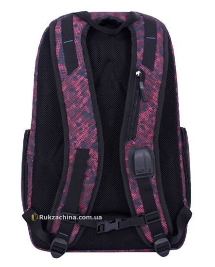 Рюкзак TM BAGLAND "Tibo" (23л) USB/наушники/17" (бордовый)
