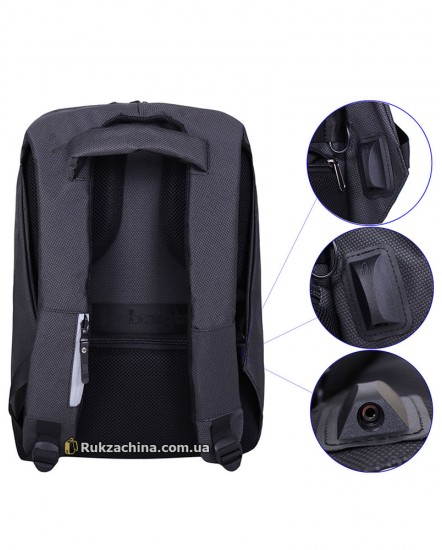 Рюкзак TM BAGLAND "Advantage" (23л) наушники/15,6" (Dobby)