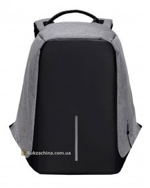 Рюкзак для ноутбука 15" c USB BRITBAG (20л.) Bobby Gray