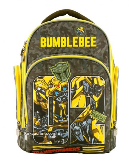 Рюкзак школьный (17л) TM KITE "Трансформер Bumblebee"