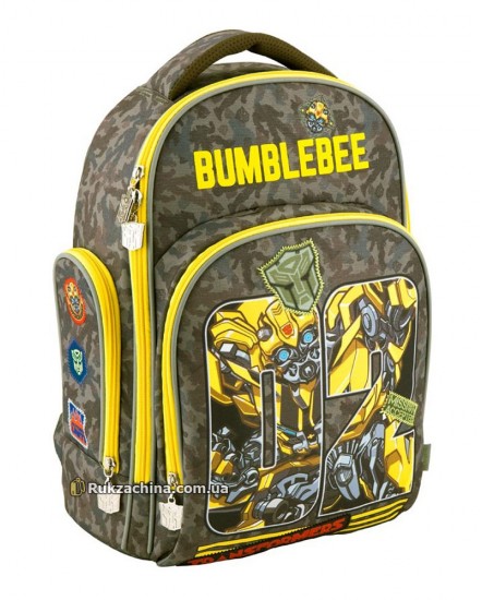 Рюкзак школьный (17л) TM KITE "Трансформер Bumblebee"