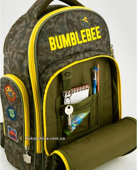 Рюкзак школьный (17л) TM KITE "Трансформер Bumblebee"