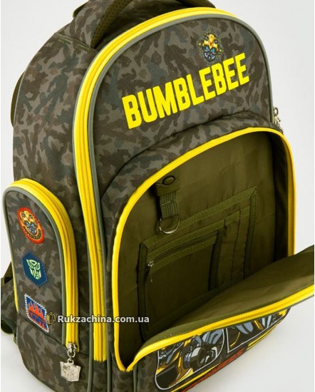 Рюкзак школьный (17л) TM KITE "Трансформер Bumblebee"