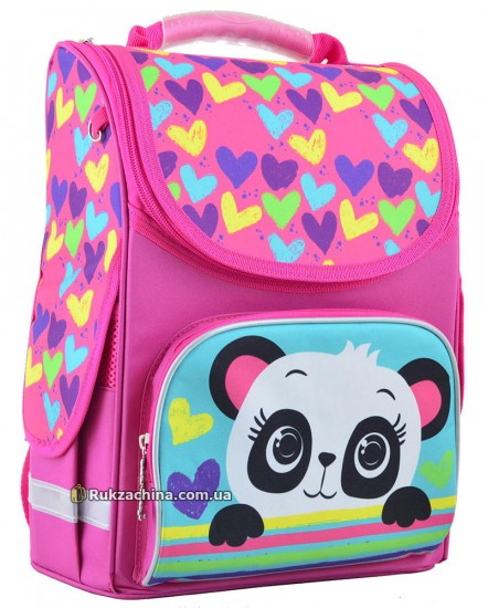 Рюкзак школьный каркасный (12л) TM SMART "Panda"